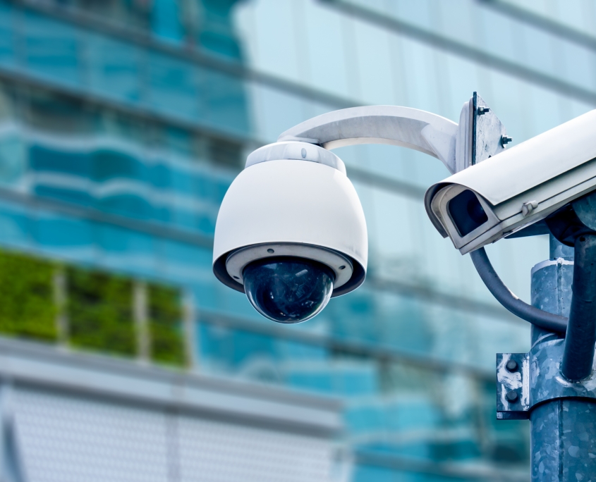 security camera and urban video